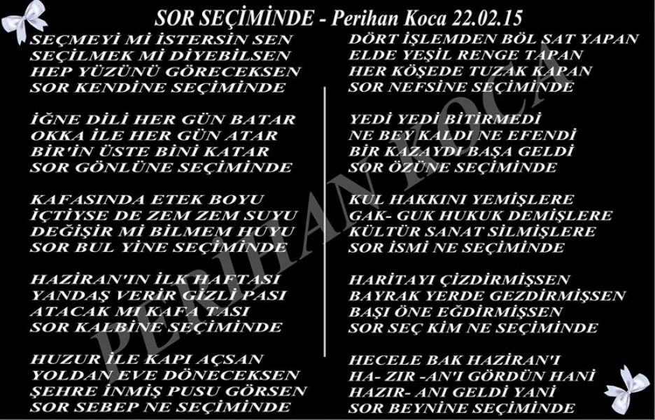 SOR SEÇİMİNDE